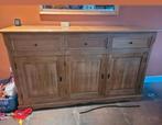 Eikenhouten dressoir met lades en deuren, Huis en Inrichting, Kasten | Buffetkasten, Ophalen, Gebruikt, 100 tot 150 cm, 150 tot 200 cm