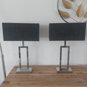 2 prachtige Deco Dome tafellampen  beschikbaar voor biedingen