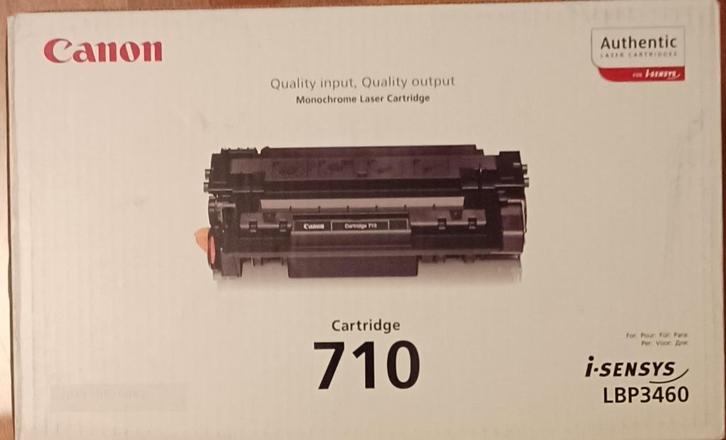 CANON 710 toner zwart origineel, Computers en Software, Printerbenodigdheden, Nieuw, Toner, Ophalen of Verzenden