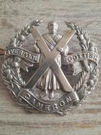 Liverpool Scottish  Cameron, Ophalen of Verzenden, Landmacht, Engeland, Embleem of Badge