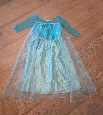 Prinsessenjurk /Elsajurk mt 140 beschikbaar voor biedingen