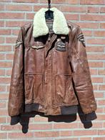 PME Hudson leren jas, Kleding | Heren, Jassen | Winter, Bruin, Maat 48/50 (M), Ophalen of Verzenden, Pme Legend