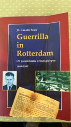 Verzet: Rotterdam J.L. van der Pauw - Guerrilla in Rotterdam, Ophalen of Verzenden, Overige soorten, Nederland, Boek of Tijdschrift