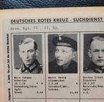 WO2 Deutsches Rotes Kreuz (DRK) Vermisstenbildliste BD-BF, Verzamelen, Bidprentjes en Rouwkaarten, Verzenden