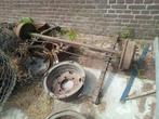 Aanhanger as met bladveren en banden., Auto diversen, Aanhangwagen-onderdelen, Ophalen, Gebruikt