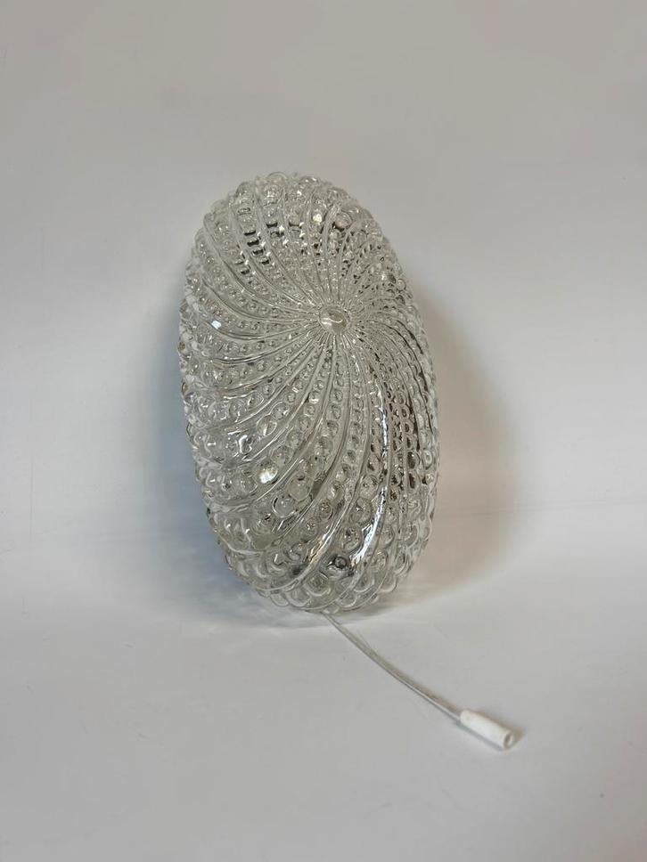 Zeldzame Helena Tynell wandlamp helder bubbel glas lamp, Huis en Inrichting, Lampen | Plafondlampen, Glas, Ophalen of Verzenden