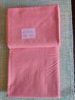 Opruiming lappen stof: zalm roze poplin crepe 2.70 m, 120 cm of meer, Nieuw, Ophalen of Verzenden, Katoen