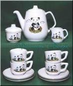 Douwe egberts kinderserviesje pandabeer DE, Verzamelen, Verzenden