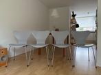 Fritz hansen Arne Jacobsen Series 7 vlinderstoel Nine Grey, Ophalen, Zo goed als nieuw, Vier, Metaal
