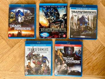 5x Transformers op Blu-ray - Complete collectie (met NL) beschikbaar voor biedingen