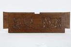 Lambertus Zijl, Eiken paneel uit NL-Schip, 19 X 56 cm -1920, Antiek en Kunst, Ophalen of Verzenden