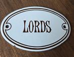 Vintage emaille A Dodo oval sign "Lords", Antiek en Kunst, Ophalen of Verzenden