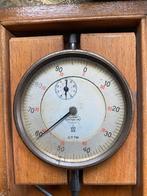 Vintage bandenspanningsmeter in houten doos, Ophalen of Verzenden