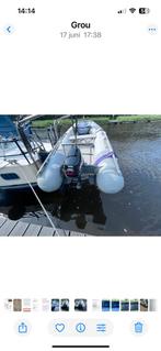 2 Davits draaibaar 3 katrollen rvs bieden, Watersport en Boten, Bootonderdelen, Ophalen, Gebruikt, Motorboot