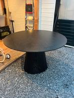 Kave Home eettafel van massief mindi hout, Ophalen, 100 tot 150 cm, Rond, Zo goed als nieuw