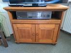 Antieke eikenhouten TV-meubel met opbergruimte tv kast, Klassiek, Minder dan 100 cm, 25 tot 50 cm, Gebruikt