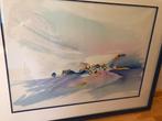 Schilderij Bruno Delvigne Landschap, Antiek en Kunst, Ophalen