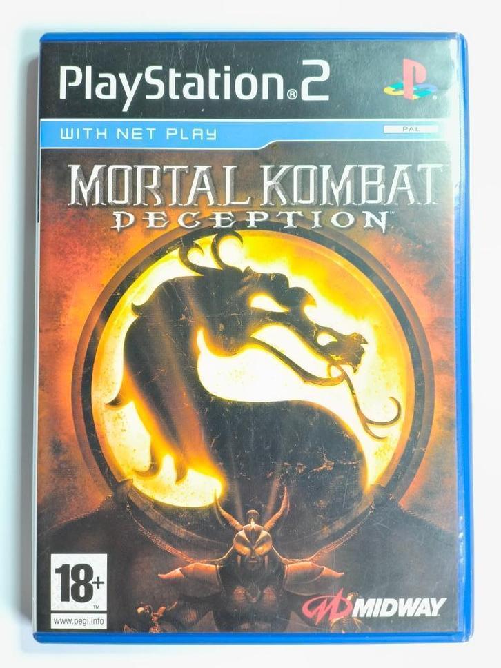 Mortal Kombat Deception - PlayStation 2 - PAL - Compleet, Spelcomputers en Games, Games | Sony PlayStation 2, Zo goed als nieuw