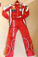 Ferrari race-overall officieel - Carnaval outfit? mt 52, Ophalen of Verzenden, Gebruikt, Kostuum, Carnaval