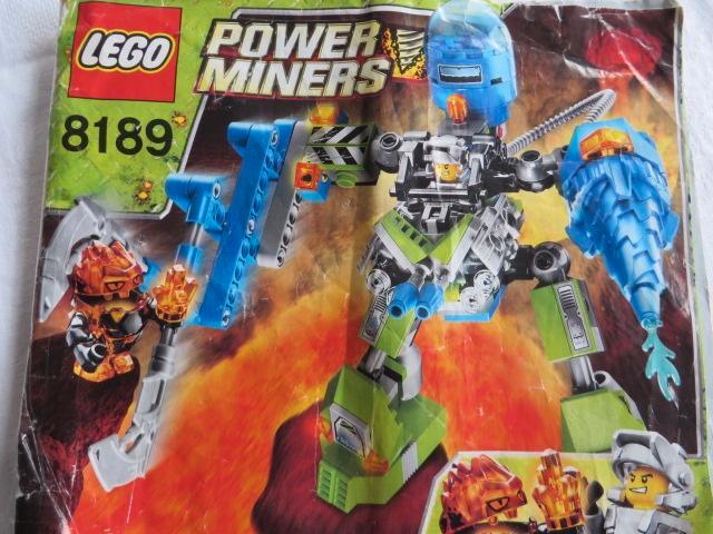 Lego Power Miners 8188 + 8189 , Kinderen en Baby's, Speelgoed | Duplo en Lego, Zo goed als nieuw, Lego, Complete set, Ophalen of Verzenden