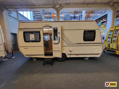 Fendt Bianco Activ 445 SFB, eigenlijk nieuw, mover, gfk dak, Caravans en Kamperen, Caravans, Bedrijf, tot en met 4, 1000 - 1250 kg