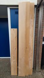 4 eiken houten planken, Doe-het-zelf en Verbouw, Hout en Planken, Ophalen, Minder dan 25 mm, Eiken, Nieuw