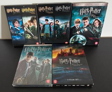 Alle 8x Harry Potter Films op DVD | Vaste prijs €20 beschikbaar voor biedingen