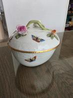 HEREND Hungary ROTHSCHILD hartjes schaal met deksel, Antiek en Kunst, Ophalen of Verzenden