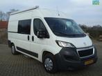 Mooie Buscamper Peugeot Boxer(NIEUWE motor,20.000km gelopen), Overige merken, Buscamper of Camperbus, Koelkast, Tot en met 2
