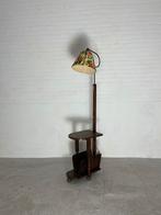 Vintage  bijzettafel retro antieke staande lamp Artdeco, Huis en Inrichting, Ophalen