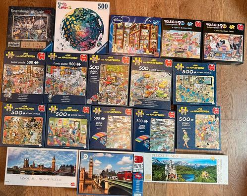 Puzzels 500 stukjes Jan van Haasteren Wasgij Disney, Hobby en Vrije tijd, Denksport en Puzzels, Zo goed als nieuw, Ophalen of Verzenden