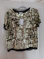 Phillip Lim Pailletten Shirt, Ophalen of Verzenden, Gedragen, Zwart, Boven de knie