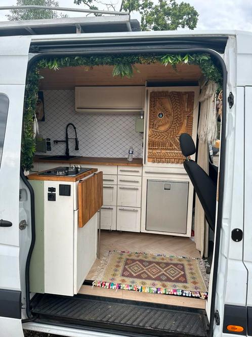 ZELFBOUW Camper Mercedes Sprinter L4H2, Caravans en Kamperen, Campers, Particulier, Bus-model, tot en met 2, Mercedes-Benz, Diesel