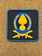 5x5 borstembleem kmar officier, Verzenden, Marechaussee, Nederland, Embleem of Badge