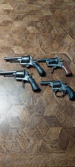 4 penvuur revolvers 7mm, Ophalen