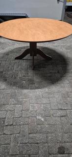 Stamtafel ronde houten tafel mancave thuisbar bar, Ophalen, Gebruikt, Geen, 150 tot 200 cm