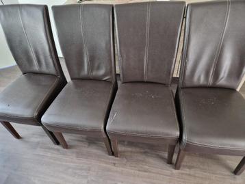 Gratis ophalen, 4 Eetkamerstoelen