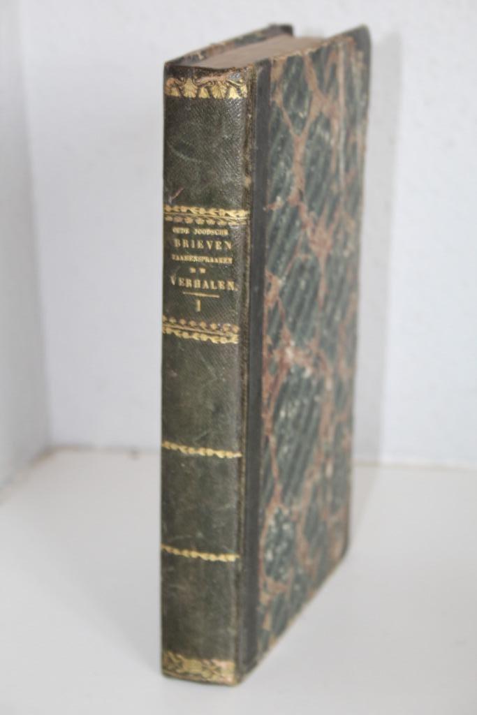 Oude Joodsche Brieven, Saemenspraeken en verhalen dl1 (1785), Antiek en Kunst, Antiek | Boeken en Bijbels, Ophalen of Verzenden