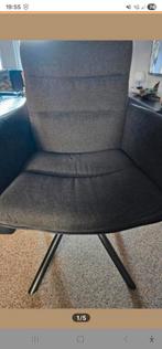 draai eetkamerstoel Pronto  set van 2 stoelen, Huis en Inrichting, Stoelen, Ophalen of Verzenden, Zo goed als nieuw, Grijs