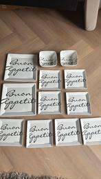 Riviéra Maison borden, gebaks bordjes en bakjes, Ophalen, Zo goed als nieuw, Overige stijlen, Bord(en)