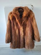 Leuke bruine/oranje bontjas, Maat 38/40 (M), Bruin, Verzenden, Onbekend