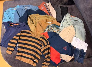 16 stuks MAAT 98 & 104 BROEK TRUI SHIRT HEMD HANDSCHOENEN! beschikbaar voor biedingen