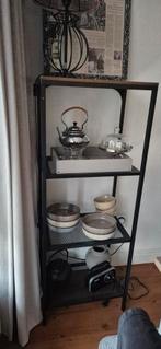 Te koop Xenos kastje zwarte met hout, Ophalen, 25 tot 50 cm, 50 tot 100 cm, Minder dan 100 cm