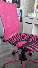 Roze ikea bureaustoel, Huis en Inrichting, Bureaustoelen, Gebruikt, Roze, Ophalen