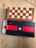Hout magneet schaak 25CM te koop, Hobby en Vrije tijd, Gezelschapsspellen | Bordspellen, Ophalen of Verzenden, Zo goed als nieuw
