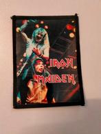 Iron Maiden on stage vintage photo patch embleem RARE 2, Verzamelen, Verzenden, Gebruikt, Kleding
