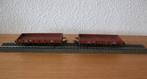 2 stuks Marklin lage boordwagens nr 4423, Hobby en Vrije tijd, Modeltreinen | H0, Wisselstroom, Wagon, Ophalen of Verzenden, Zo goed als nieuw