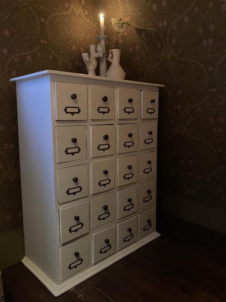 ladenkast teakhout, Huis en Inrichting, Kasten | Ladekasten, Gebruikt, 100 tot 150 cm, 50 tot 100 cm, 25 tot 50 cm, Teakhout, 5 laden of meer