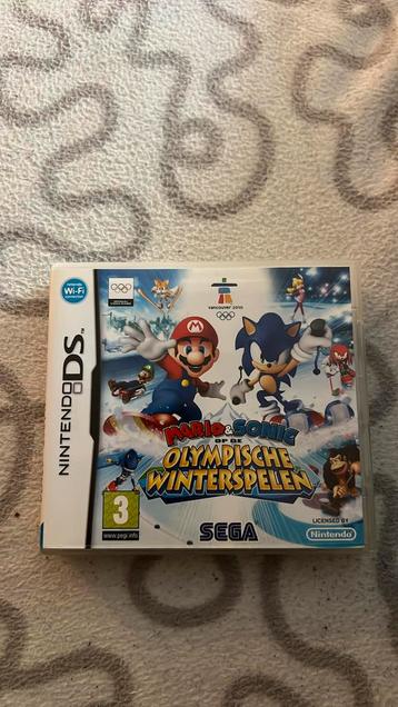 Mario & Sonic op de Olympische Winterspelen DS beschikbaar voor biedingen