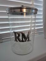 Riviera Maison Metal Storage jar/voorraadpot, Ophalen, Zo goed als nieuw, Glas, Pot, Bus of Blik